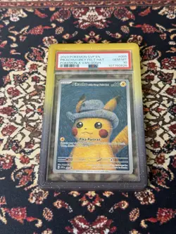PSA 10 Pikachu with Grey Felt Hat 085 Sv: Scarlet & Violet Promo Cards w/ Guard! - Image 1