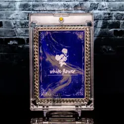 Saber Artoria Pendragon Silver Metal Framed Card Jewel Encrusted Fate/Stay Night - Image 3
