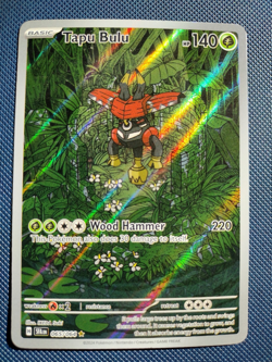 Pokemon Card Tapu Bulu 065/064 Shrouded Fable Illustration Rare TCG NM - Image 1