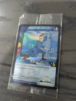 Sokka's Mettle APR002 | Avatar the Last Airbender TCG 2005 HTF Holo Foil Card - Image 1