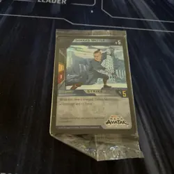 Sokka's Mettle TCG Card Avatar the Last Airbender SEALED - Image 1