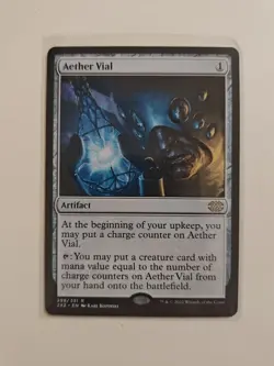 MTG Aether Vial Double Masters 2022 Regular Rare Card 298/331 - Image 1