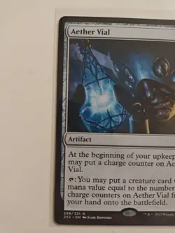 MTG Aether Vial Double Masters 2022 Regular Rare Card 298/331 - Image 3