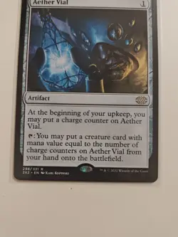 MTG Aether Vial Double Masters 2022 Regular Rare Card 298/331 - Image 4