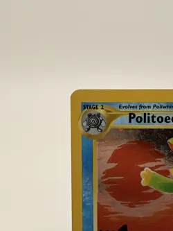 Pokemon TCG Politoed Neo Discovery Holo Card 8/75 WOTC - Image 2