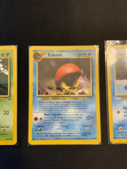 5 Vintage Pokemon Cards Yuma Morii Lot - Image 5