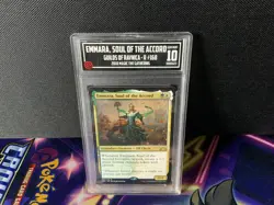TCCG 10 MTG Guilds Ravnica GRN Emmara, Soul of the Accord Graded Commander GEM M - Image 1