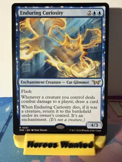 Enduring Curiosity R Duskmourn: House of Horror 51 NM - Image 1