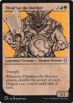 Thrakkus the Butcher (Showcase) U Commander Legends: Battle for Baldur's Gate 44 - Image 1