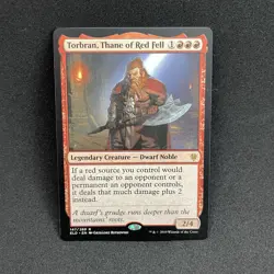 TORBRAN THANE OF RED FELL Throne of Eldraine MTG - Image 1