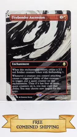 Firebender Ascension (Borderless) Avatar: The Last Airbender Regular - Image 1