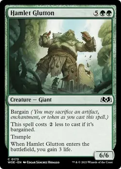 HAMLET GLUTTON x4 mtg NM Wilds of Eldraine 4 Common - Image 1