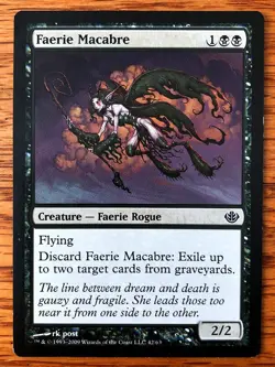 MTG Faerie Macabre - Duel Decks Garruk vs Liliana, English - Image 1