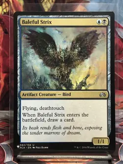 Baleful Strix (non-foil) The List Reprints 082/156 Uncommon MTG - Image 1