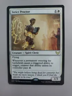 MTG Strict Proctor Strixhaven: School of Mages Regular Rare - Image 1