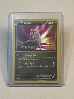 Pokemon TCG Latias 9/20 Dragon Vault Holo STAMPED 2012 LP - Image 1
