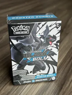 Pokemon TCG Sv: Black Bolt Booster Bundle Factory Sealed New - Image 1