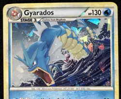 Gyarados 4/123 Heartgold & Soulsilver Cracked Ice Holo Rare Promo Pokemon - LP - Image 3