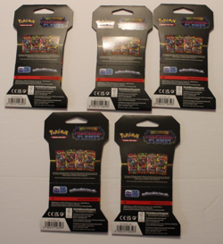 Pokemon TCG Lot Of 5 Phantasmal Flames Sleeved Booster Packs - Image 3