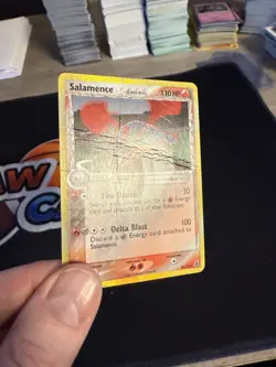 Pokemon TCG Salamence (Delta) EX Delta Species 14/113 Holo Rare DMG - Image 2