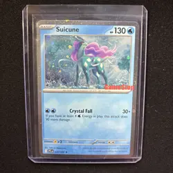 Pokemon tcg ME02: Phantasmal Flames Suicune #026/094 GameStop Promo - Image 3