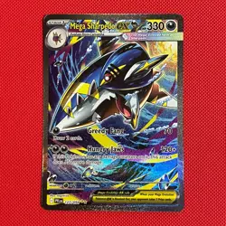 Mega Sharpedo EX 127/094 SIR - Pokemon TCG - ME: Phantasmal Flames - NM - Image 1
