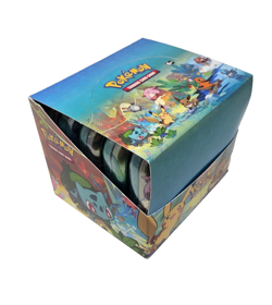 POKEMON TCG: KANTO FRIENDS MINI TIN DISPLAY (X10 TINS, ENGLISH) (OPEN) - Image 3