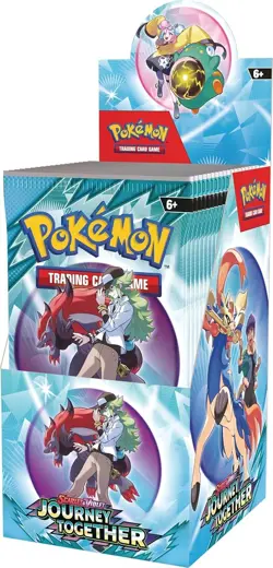POKEMON TCG - JOURNEY TOGETHER HALF BOOSTER BOX (18 PACKS) (SEALED, ENGLISH) - Image 2