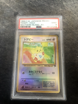 1999 POKEMON JPN PROMO SOUTHERN ISLANDS SOUTHERN ISLAND-R.I. TOGEPI-HOLO PSA 9 - Image 1
