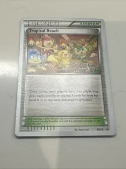 2012 Pokemon, Black & White Promos, #BW50 Tropical Beach 2014 World Championship - Image 4