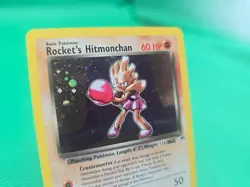 Pokemon TCG Rocket's Hitmonchan 011/132 Gym Heroes Holo Rare - Image 4