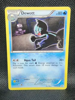 Pokemon Dewott Legendary Treasures 38/113 Excellent Condition - Image 1