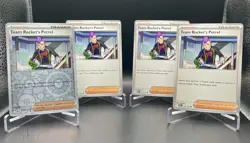 4x Team Rocket's Petrel 176/182 Destined Rivals Trainer Playset Pokemon TCG NM/M - Image 1