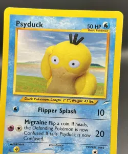 Psyduck 79/105 Neo Destiny Unlimited (2002) Common Vintage WOTC Pokemon MP - Image 3