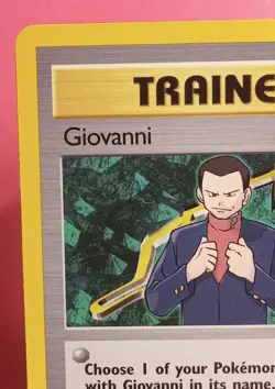 Pokemon TCG Giovanni 104/132 Gym Challenge 1st Edition Regular Non-Holo Rare LP - Image 4