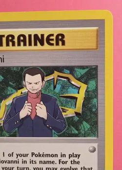 Pokemon TCG Giovanni 104/132 Gym Challenge 1st Edition Regular Non-Holo Rare LP - Image 5