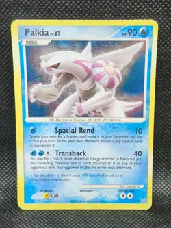 Pokemon Palkia Black Star Promo Holo DP27 HP Condition - Image 1