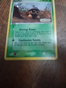 Pokemon Seedot 61/92 Stamped Reverse Holo Legend Maker 2006 NM Fast Ship - Image 2