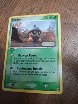 Pokemon Seedot 61/92 Stamped Reverse Holo Legend Maker 2006 NM Fast Ship - Image 3
