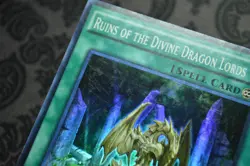 Ruins of the Divine Dragon Lords SR02-EN024 * SUPER RARE 1st EDITION * Yu-Gi-Oh! - Image 3