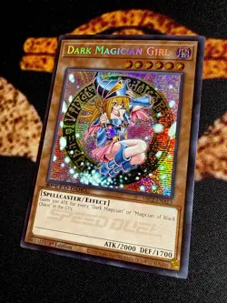 YUGIOH • DARK MAGICIAN GIRL • PRISMATIC SECRET RARE • SBC2-ENA13 • 1st ED • NM - Image 3