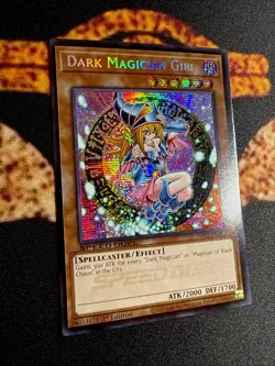 YUGIOH • DARK MAGICIAN GIRL • PRISMATIC SECRET RARE • SBC2-ENA13 • 1st ED • NM - Image 4