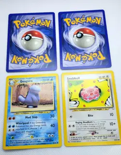 Neo Revelation Lot (4) Vintage Pokemon Cards *NM* - Piloswine, Snubbull, Murkrow - Image 5