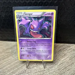 Pokemon TCG 2015 Gengar Holo Rare Card 60/162 - Image 1