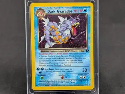 Pokemon TCG Dark Gyarados Holo Rare 8/82 - WOTC 2000 Prerelease Card - Image 1