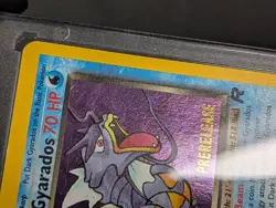 Pokemon TCG Dark Gyarados Holo Rare 8/82 - WOTC 2000 Prerelease Card - Image 4