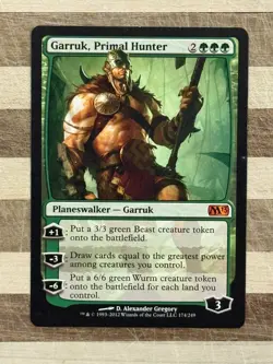 MTG Garruk, Primal Hunter Commander 2021 Card 174/249 - Image 1