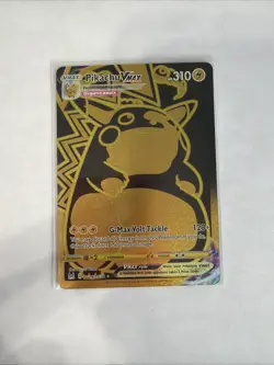 Pokemon Pikachu TCG Lost Origin VMAX Gold Holo Card TG29/TG30 2022 NM - Image 1