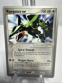Pokemon Card Rayquaza EX 97/97 World Championships 2004 - - Image 1