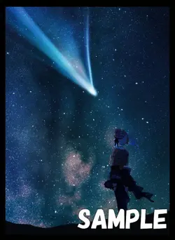 VTuber hololive Hoshimachi Suisei doujin Card Sleeve Protector - Image 1